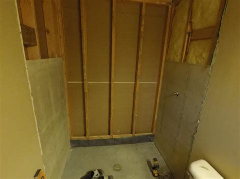 How To Install Hardie Board In Shower How to Install Shower/Floor Hardie Board – haus 2 home